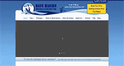 Desktop Screenshot of davehansenwhitewater.com